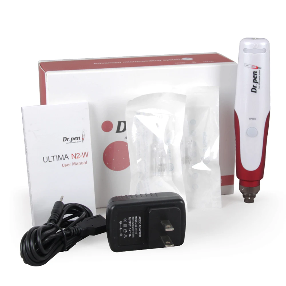 Ultima Microneedling Dr Pen Micro Needles Dermapen N2 Professional Electric Derma Skin Care Facial Tool Kit Mts