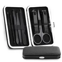 8 шт./компл. профессиональная машинка для стрижки ногтей из нержавеющей стали Earpick ножницы-триммер для маникюра для кутикулы инструменты педикюр набор для дизайна ногтей