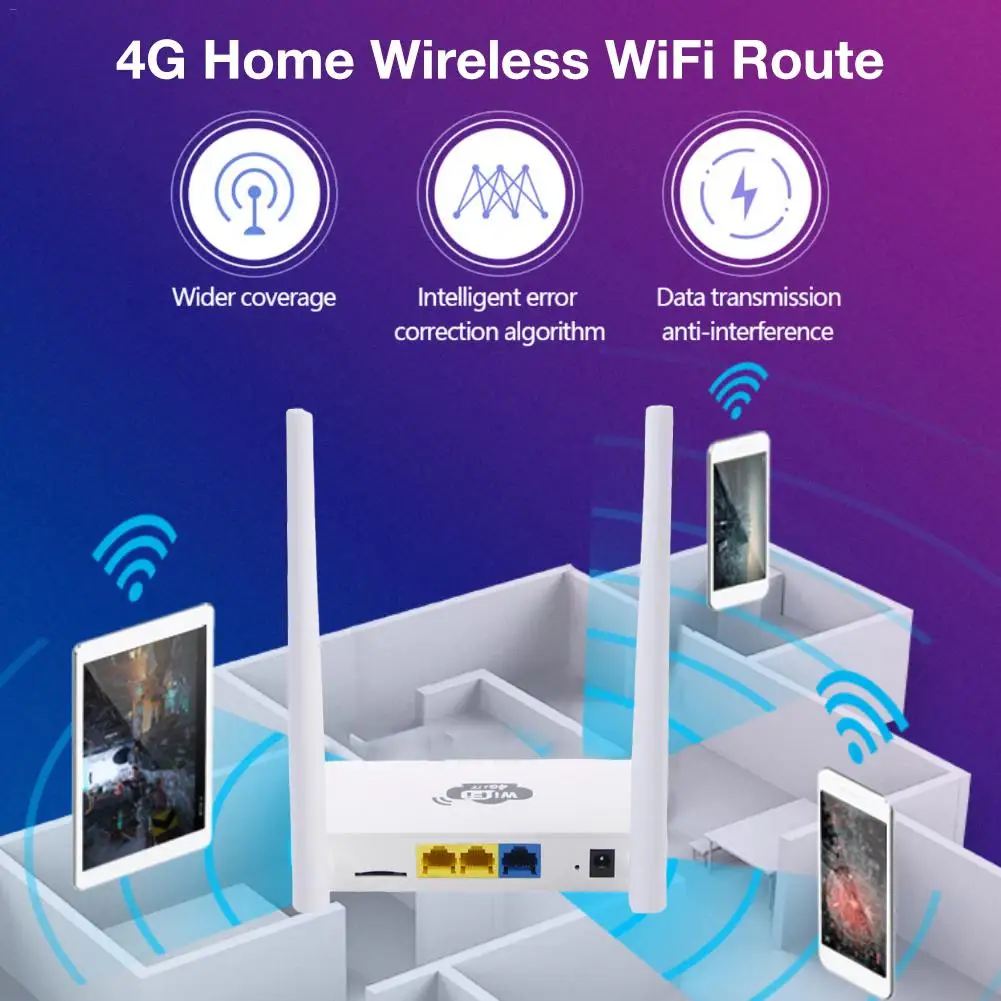 

2019 Newest CPE7 High Quality 4G Home Wireless WiFi Router Launches 300Mbps 2.4G CPE Worldwide For Home & Office Suppiles
