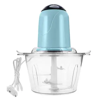 

2L Automatic Powerful Meat Grinder Multifunctional Electric Food Processor Electric Blender Chopper Meat Slicer Cutter EU