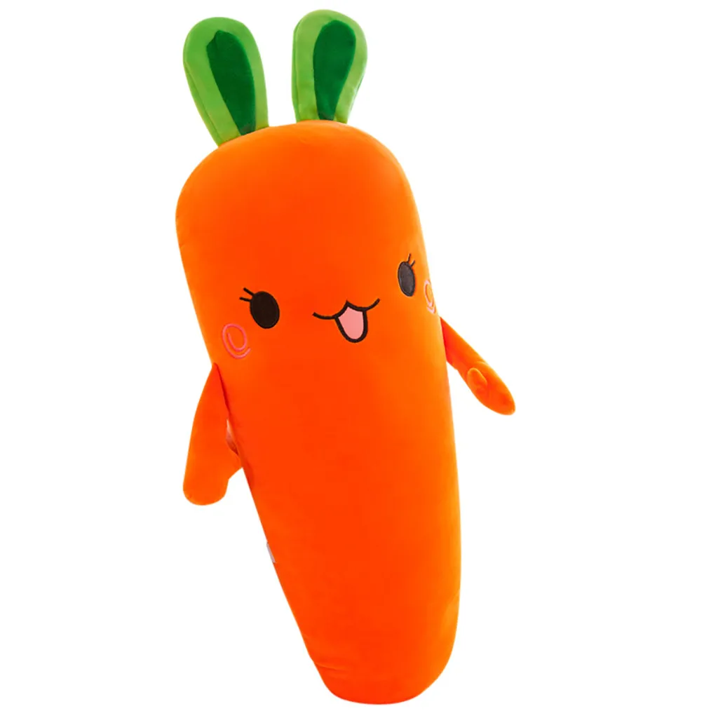 60cm Cute Carrot Plush Toys Pillow Doll Stuffed Plush Toy Carrot Plush Toys Pillow Creative Activity Gift