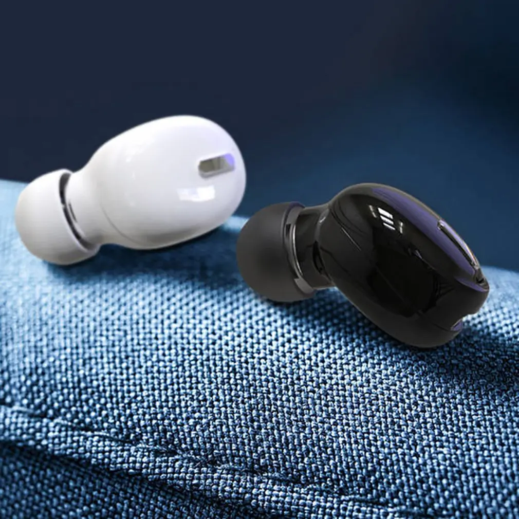 Mini In-Ear Wireless 5.0 Auricolare Hifi Cuffie Mic Sport Auricolari Auricolari Vivavoce Per Huawei Per Iphone Cuffie Sportive