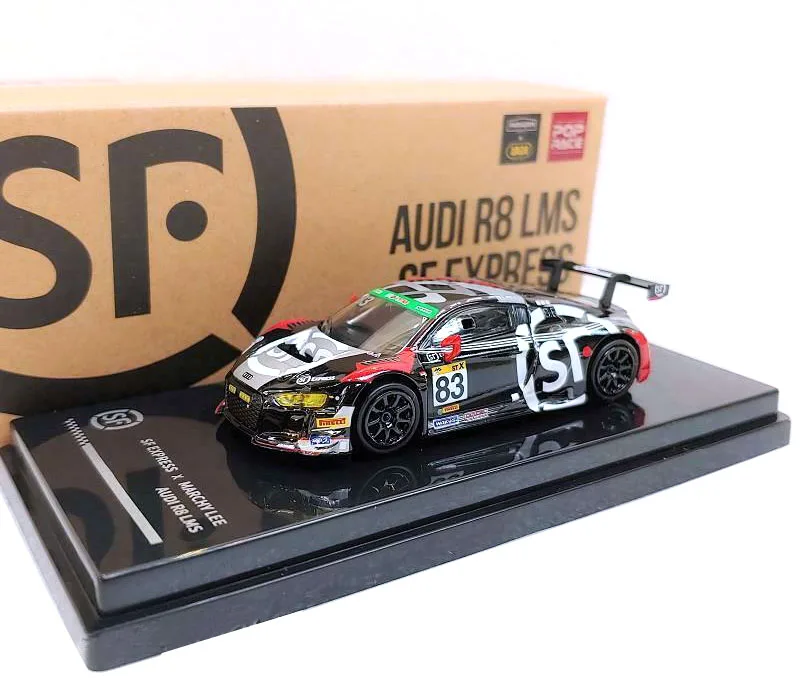 New 3 inches Models 1/64 Scale R8 LMS 2019 Racing car Diecast Alloy Toy Cars 7cm For Collection Gift