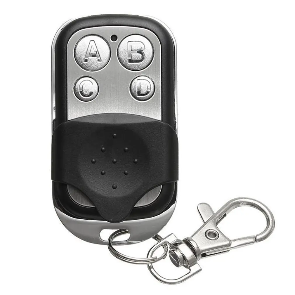 

Metal Four-button Electric Garage Door Key Universal Access Control Security Alarm Pair Copy Wireless Remote Control Key