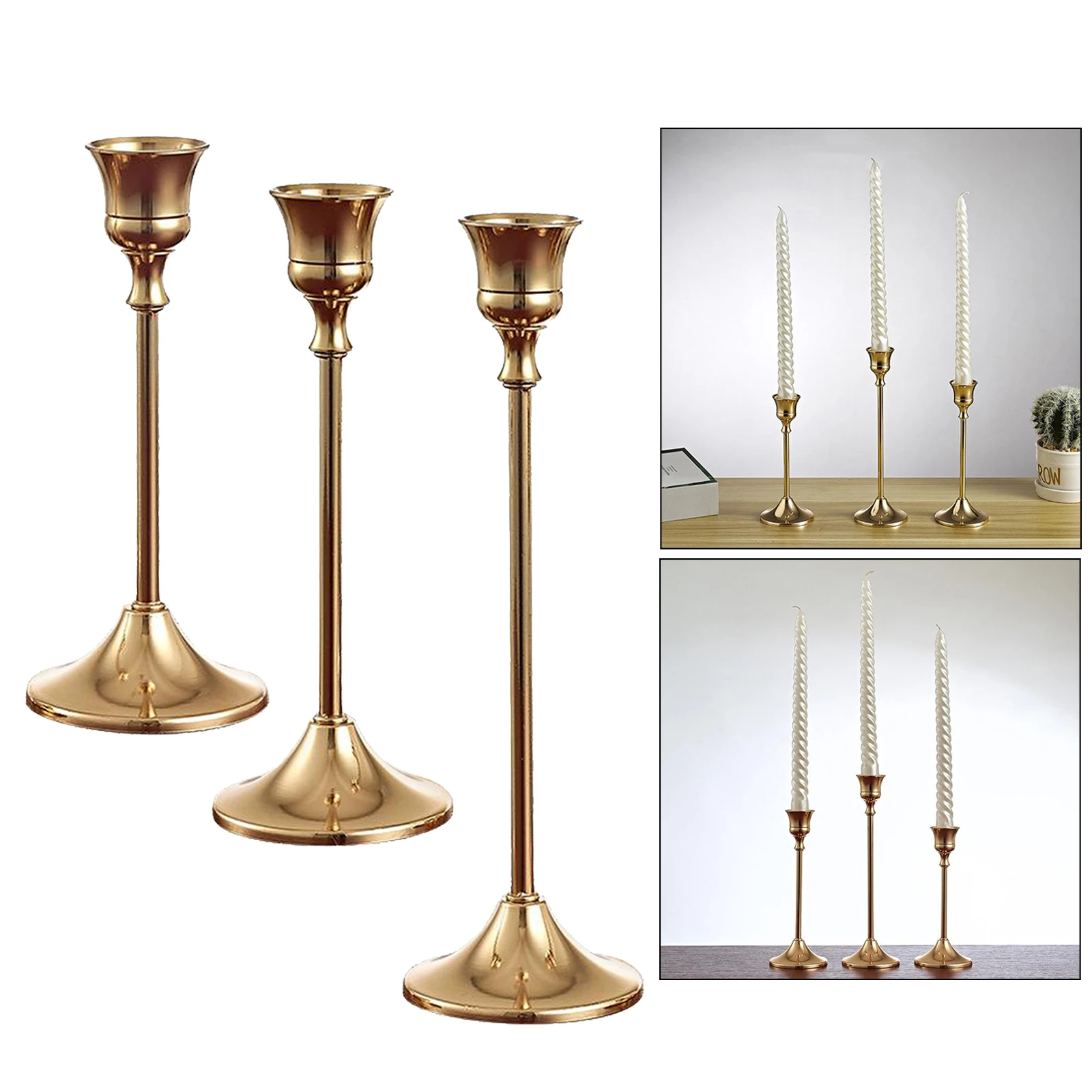 Baldwin candlestick holders