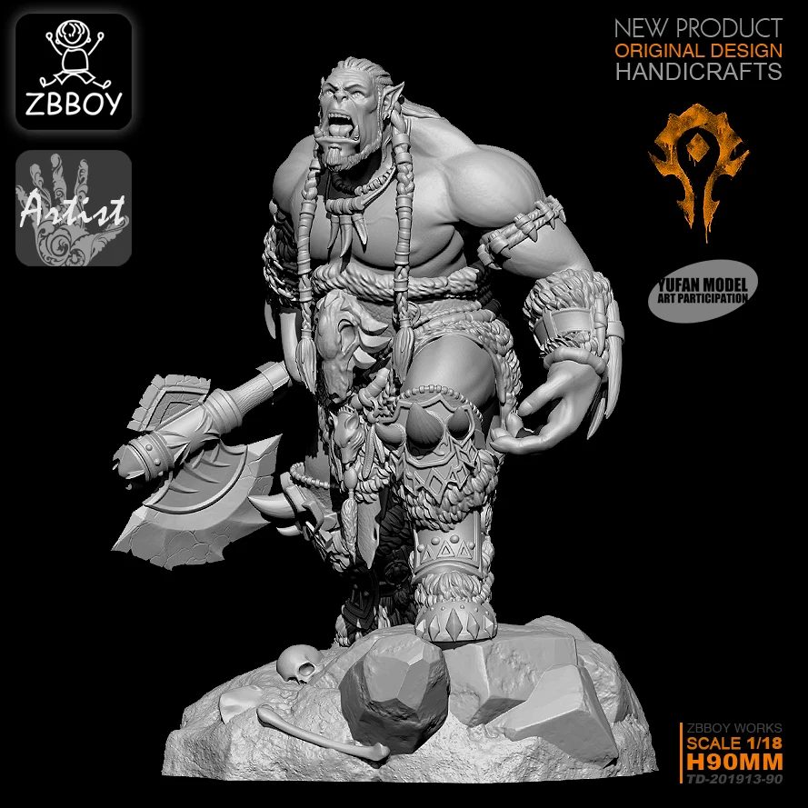 Tanie 1 18 zestawy figurek żywicznych samo zmontowane (9 CM) TD 201913 90