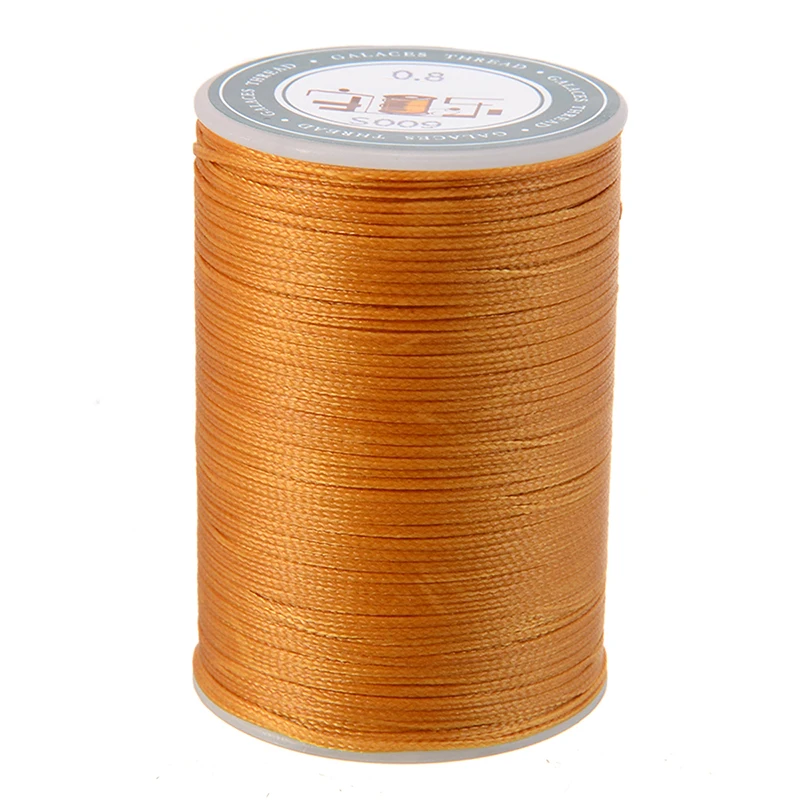 10 rolls/lot 0.6-0.8mm 16m/roll wax thick thread for sewing shoes sole  binding line leather thread sewing diy accessories 1413 - AliExpress