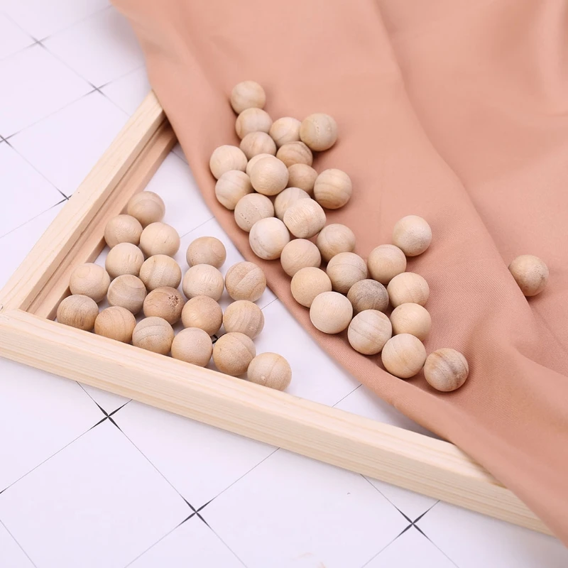 Новые 50 шт натуральные шарики из кедрового дерева от моли камфора репеллент шкаф для одежды ящик
