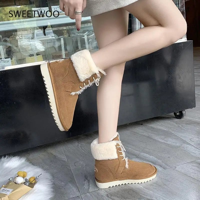 Winter Knee High Boots for Women Long Boots Shoes Fur Sock Luxury Designer Black White Pink 2021