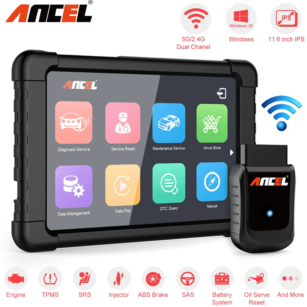 Автомобильный диагностический сканер Ancel X5 Wi Fi инструмент для диагностики