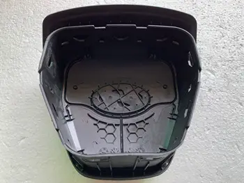 

Car Plastic Cover For 2017 ELANTRA Driver Steering Wheel Cover Include Emblem