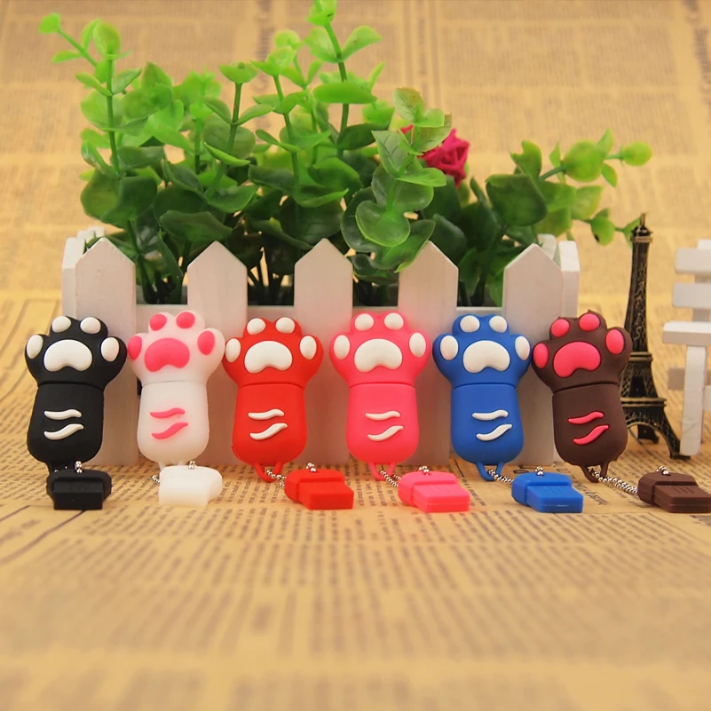 Usb флеш накопитель Bear paw флешка usb 2 0 128 Мб 32 ГБ 64 карта памяти для детей подарки