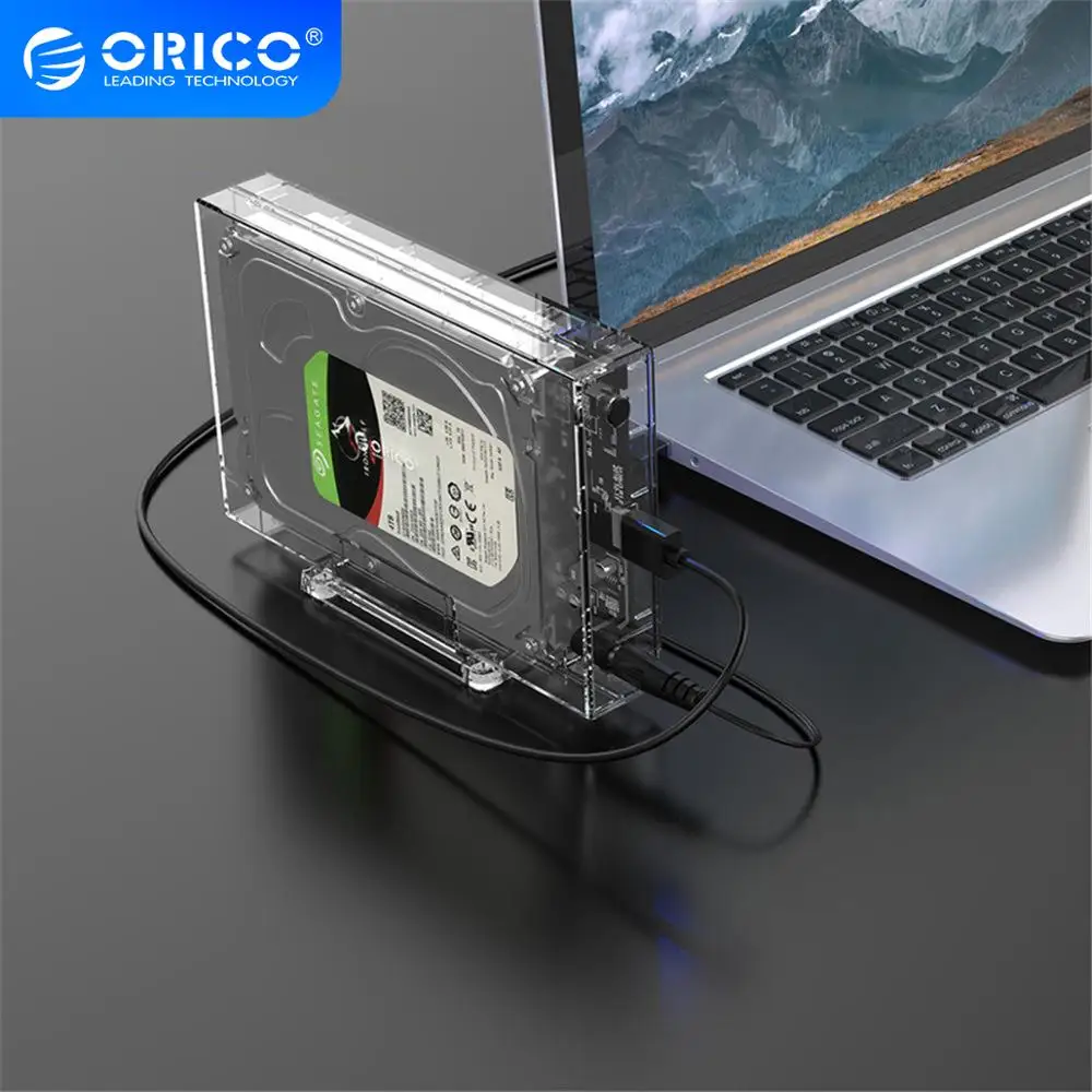 Прозрачный корпус для жесткого диска ORICO 3 5 дюйма Гбит/с|Корпус диска| |