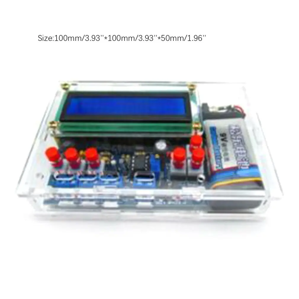 Lcd цифровая частота счетчик Secohmmeter постоянной ёмкости, универсальный конденсатор метр DIY Kit частотомер индуктивность тестер frequenzimetro
