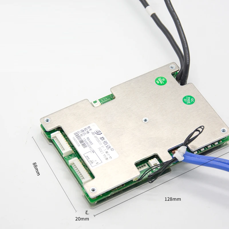 Смарт BMS 16S 48В 60В 60A 50A 40A 30A 18650 литий ионный аккумулятор Lifepo4 Батарея Защитная плата