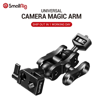 

SmallRig DSLR Camera Rig Articulating Magic Arm with 15mm Rod Mount Adjustable for Monitor Light Microphone DIY Options 2186