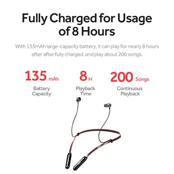 

Q9S Earphones Wireless Neck-Hanging Earphone Waterproof,Sports Bluetooth Headset Denoise Stereo Bass for All Smart Phone