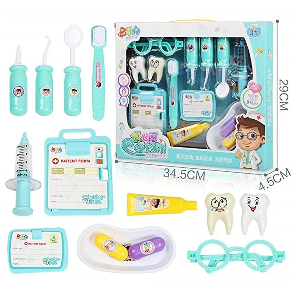 Детский костюм врача-стоматолога, игрушка-симулятор, набор ролевых игр, развивающие обучающие игрушки для детей, детские игрушки, zabawki игрушки