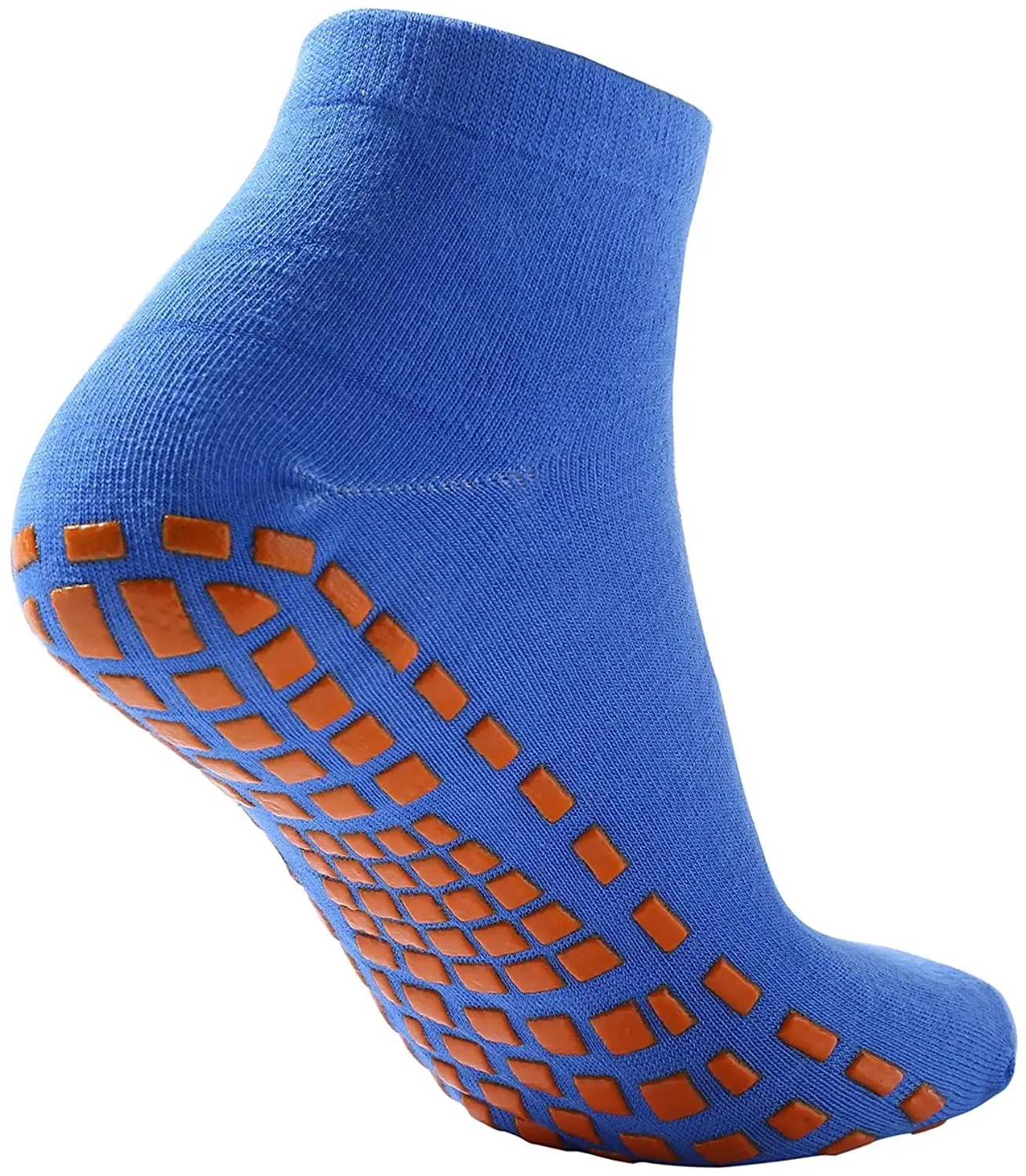 Laxnako 12 Pairs Non Slip Socks for Women,Men,Elderly Slipper Socks Yoga Socks for Boys and Girls 