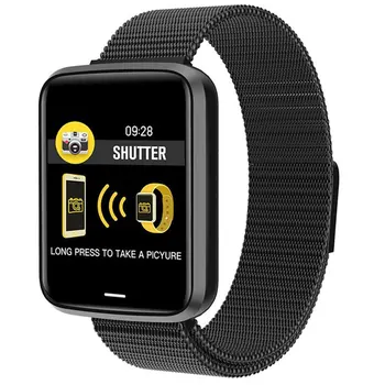 

Smart Bracelet 1.3 Inch Large Color Screen Heart Rate Health Monitoring Waterproof Silicone Sports Watch