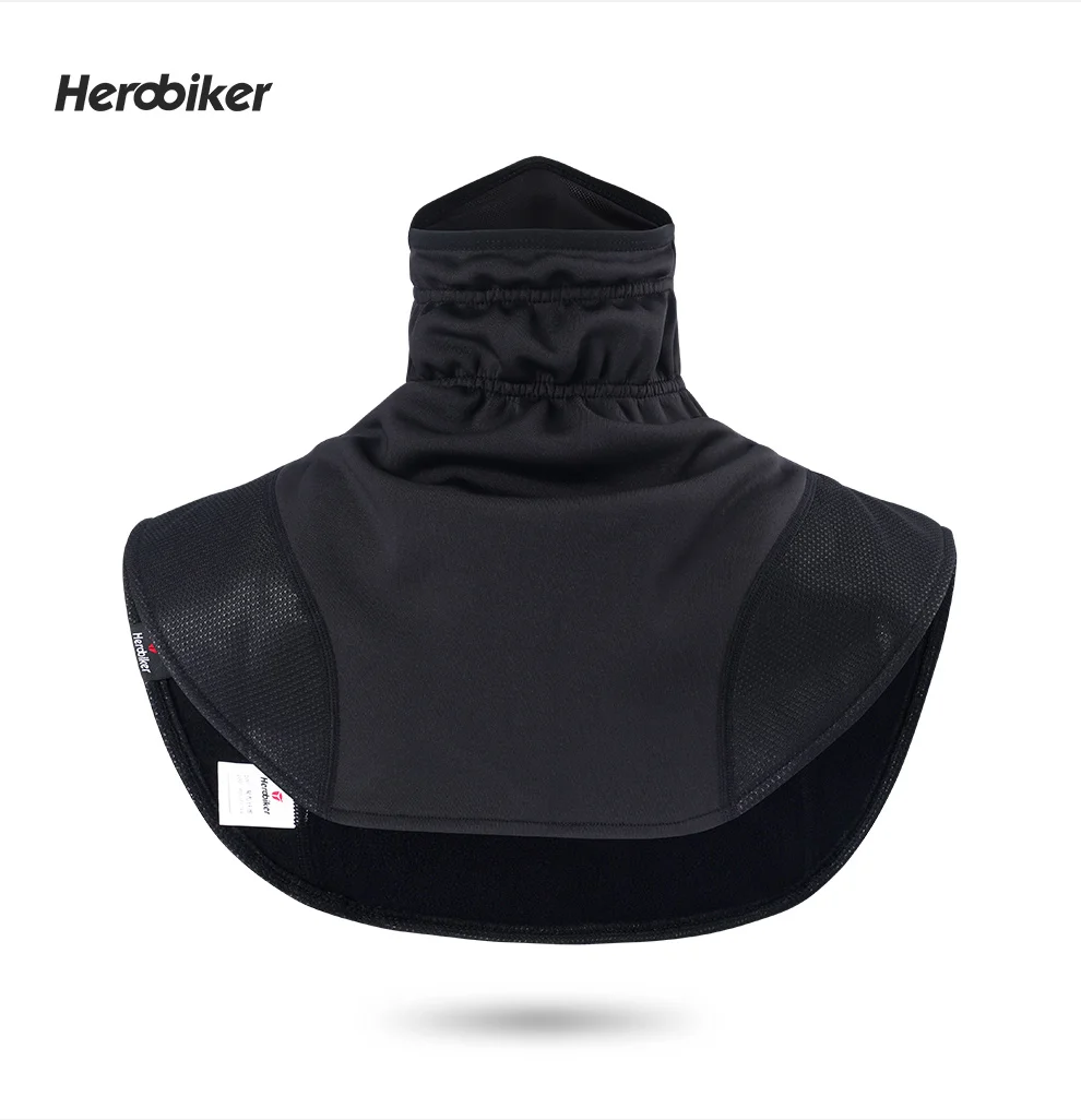HEROBIKER мотоциклетная маска для лица Лыжная маска мото ветрозащитная осенне-зимняя термальная флисовая велосипедная тренировочная мотоциклетная маска плащ