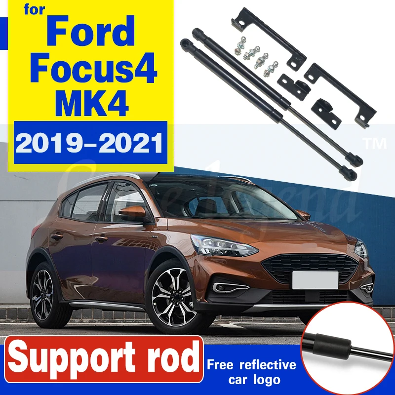 Car Hood Cover Gas Shock Lift Strut Bars Support Spring Hydraulic Rod Accessories For Ford Focus Focus4 MK4 2019 2020 2021 | Автомобили и