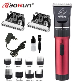 

Rechargeable Low-noise Cat Dog Hair Trimmer Electrical Pet Hair Clipper Remover 3-15mm combs Grooming Pets Hair Cut Machine