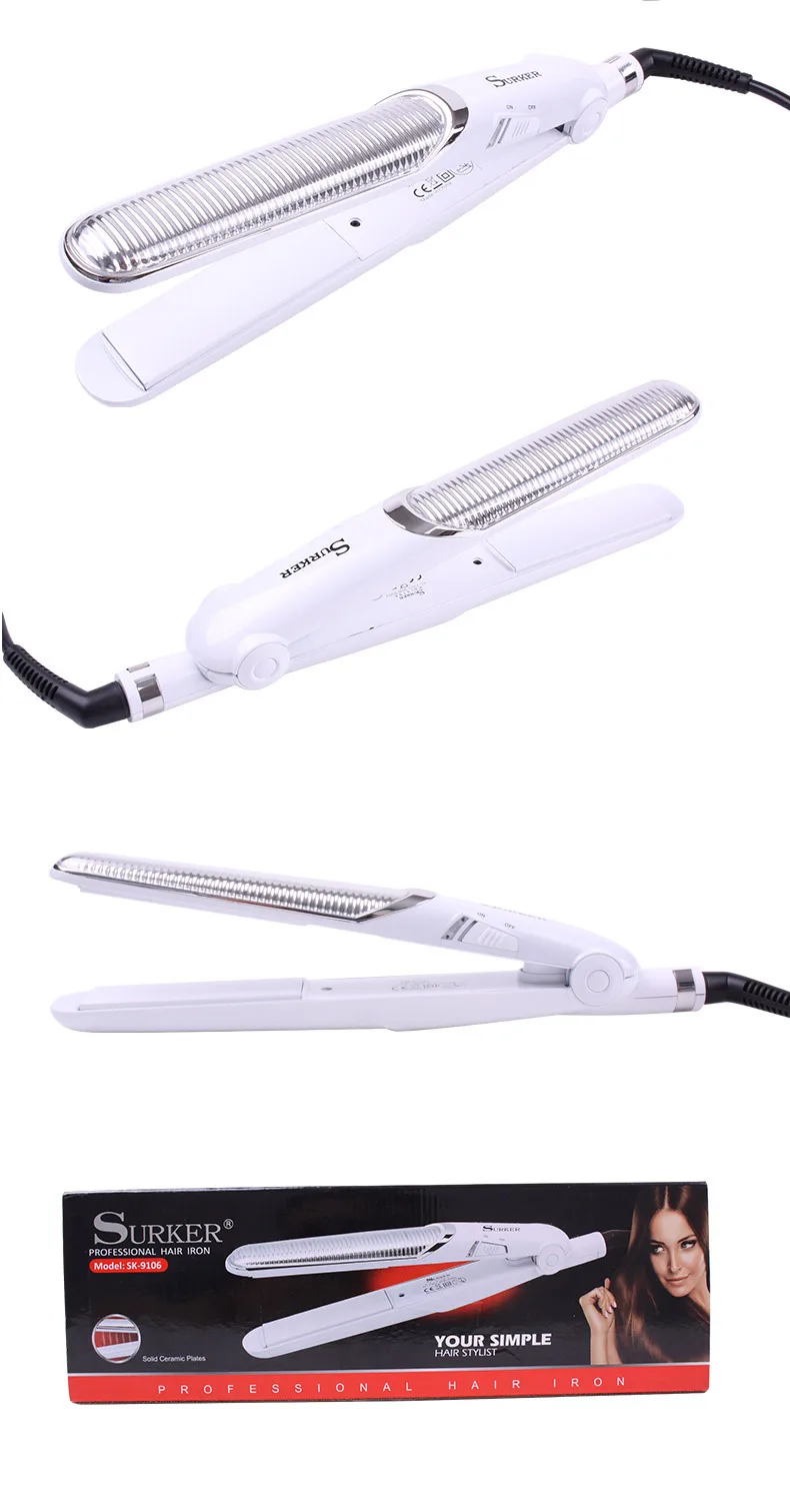 Negative Ion Hair Straightener Insulated Not Hot Does Not Damage Hair Straightener Export Europe And America