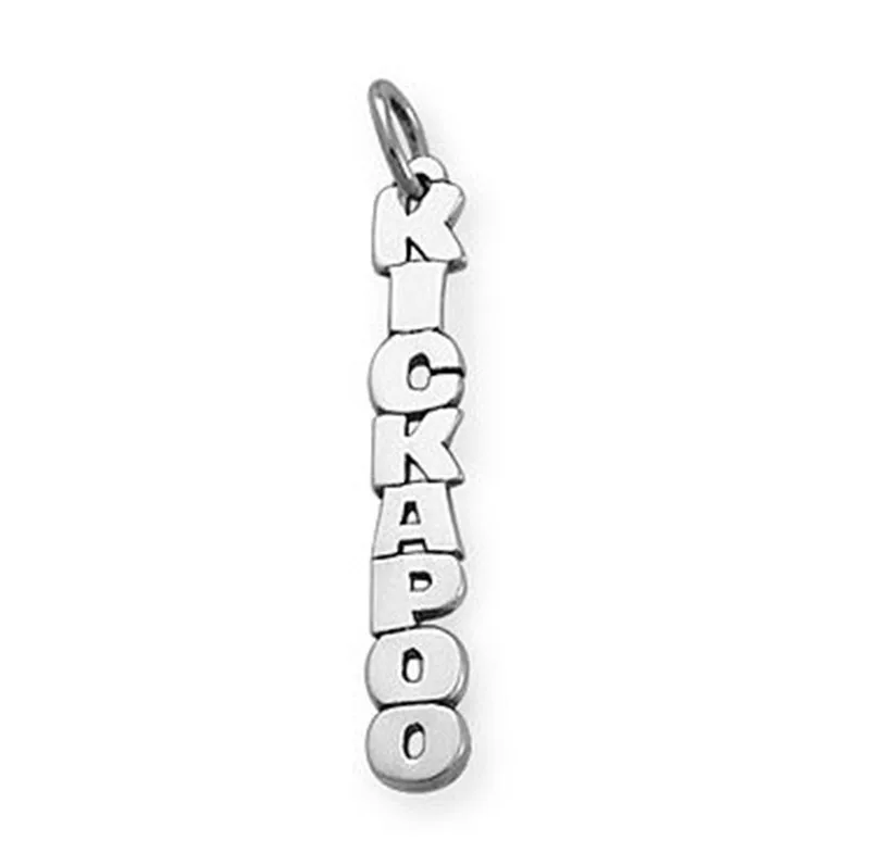 

Kickapoo Drop Proudly display Kickapoo spirit CHARM