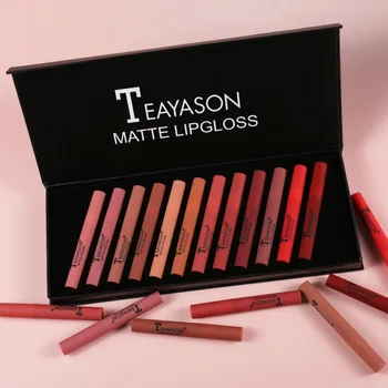 

New Matte Lip Glaze Long-lasting Waterproof Moisturizing Lip Sticks Volume Makeup Lipgloss