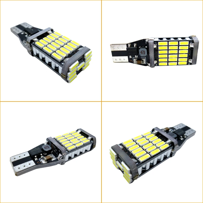 2x t15 w16w 921  Ʈ  Ŀ 45 smd 4014 led canbus   ڵ     극ũ  ũ ȭƮ