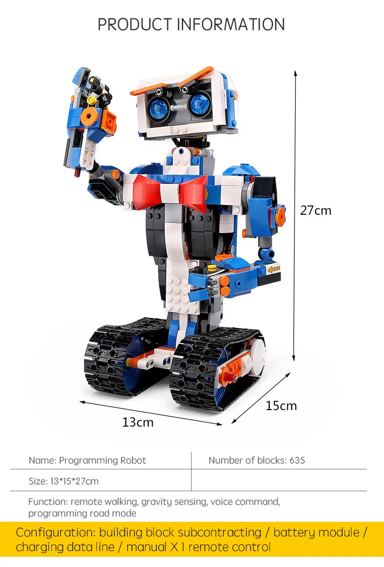 Идея интеллектуального программирования робот Boost стены E игрушки Модель Строительный набор самоблокирующиеся кирпичи блоки Развивающие игрушки 17101