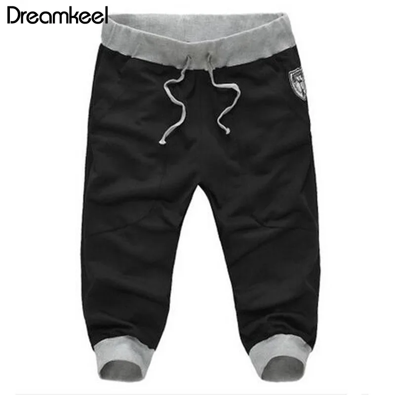 Мужская модная удобная домашняя одежда, новинка, шорты для фитнеса и тренировок, серия Han, развивают свою мораль, мужские шорты с пучком ноги