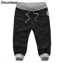 Мужская модная удобная домашняя одежда, новинка, шорты для фитнеса и тренировок, серия Han, развивают свою мораль, мужские шорты с пучком ноги