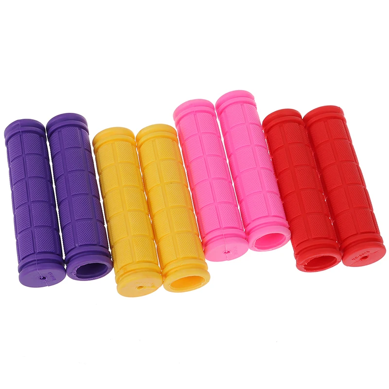 Rubber Bike Handlebar Grips Cover MTB Mountain Bicycle Handles Anti-skid Bicycles Bar Grips Fixed Gear Bicycle Parts
