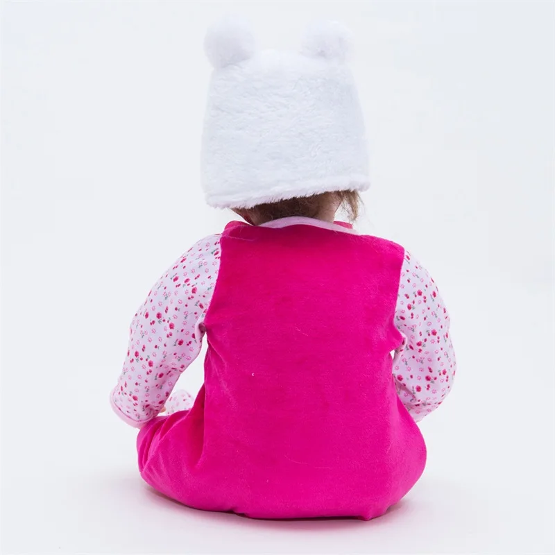 23 дюйма силиконовая виниловая кукла Reborns Реалистичная силиконовая кукла Reborn Baby Dolls Reborn Baby для малышей, для детей, для игр и подарков