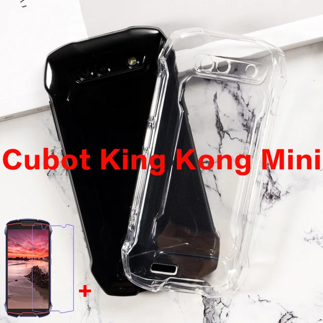 For Cubot Kingkong 9 Soft TPU Phone Case for CUBOT KingKong9 King Kong 9  Clear Black Cover Silicone Protective Coque Back Shell