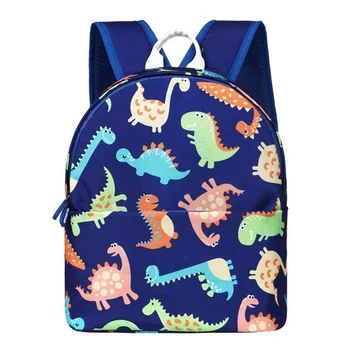

1 PC Dinosaur Printed Backpack Kindergarten Children School Bag Cartoon Printing Primary Backpacks Book Capacity Bags Satchel