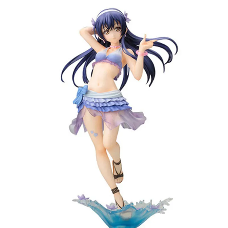 

1/7 Scale Anime Kawaii Beautiful Girl lovelive Figures Sonoda Umi PVC Bikini Ver. Action Figure Model Christmas Gift Toy BOX