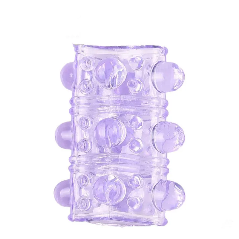 Penis Sleeve for Adult Sex Toys Reusable Condoms Men Enlargement with Spike Contraception Intimate Goods | Красота и здоровье