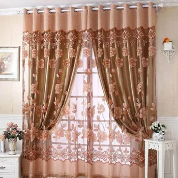 

Topfinel Geometric Modern Window Sheer Curtain Panels for Living Room the Bedroom Kitchen Blinds Window Treatments Draperies 11