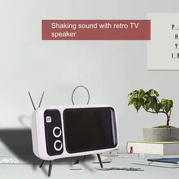 

Retro Tv Mobile Phone Bracket Lazy Bracket Universal Desktop Mobile Phone Bracket Music Player Portable Bracket