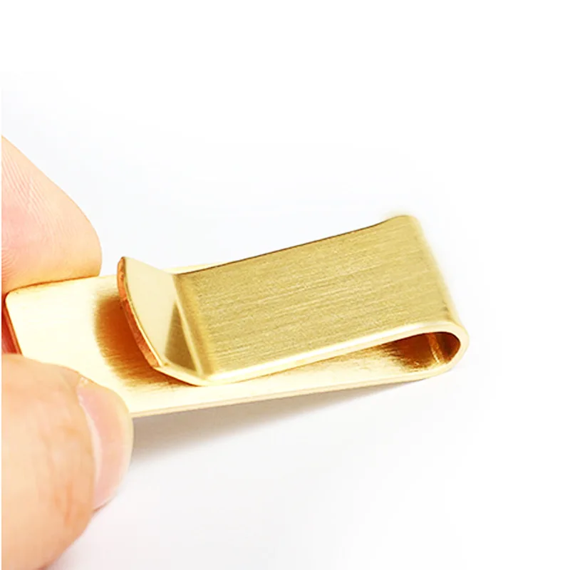 Metal Money Clip Credit Card Holder for Men
