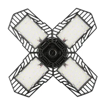 

Energy-saving Garage Lights Corrosion-resistant LED Workshop Indoor Ceiling Lights Plastic Safety Non-waterproof Folding Lights