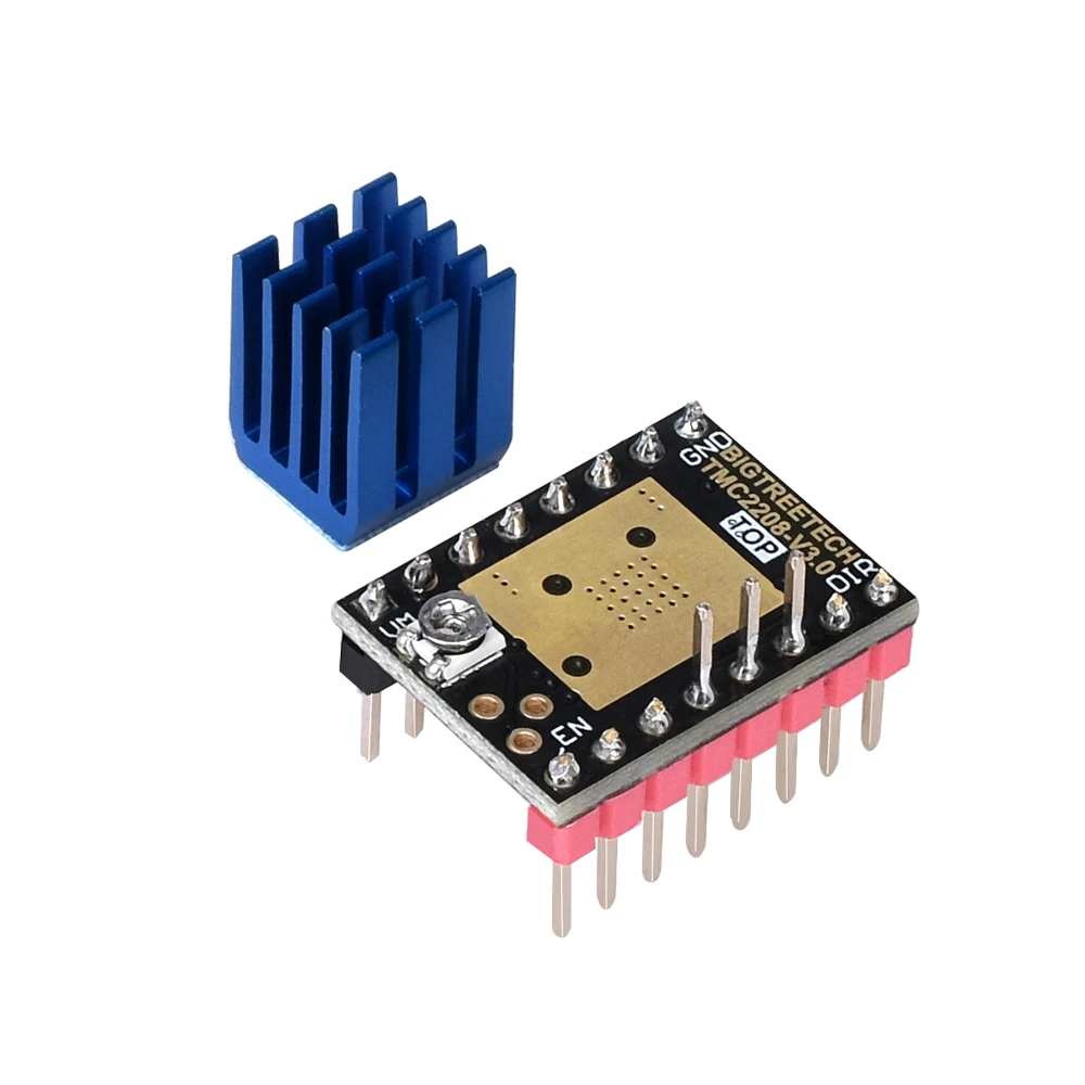Bigtreetech Tmc2208 V3.0 Passo do Motorista do Motor de Passo Stepsticks Uart Mudo vs Tmc2130 Spi Tmc2209 para Skr V1.3 Skr V1.4 Turbo Ender - Imagem 6