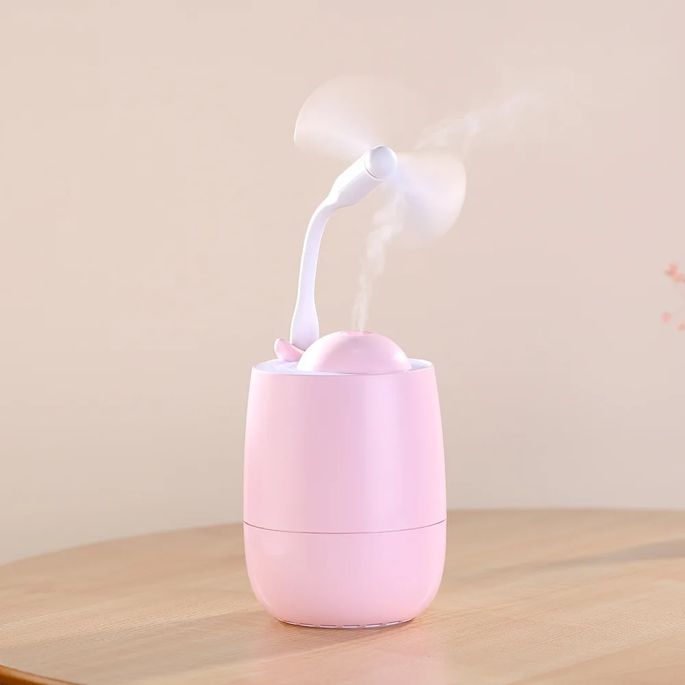 

New Style Water Whale Three-in-One Humidifier Office Desk Surface Panel Household Mini USB Mute Whale Humidifier