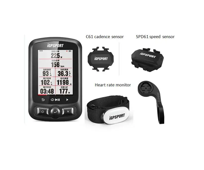 I gps порт IGS618E ANT+ gps велосипедный компьютер Bluetooth 4,0 беспроводной IPX7 водонепроницаемый велосипедный Спидометр компьютерные аксессуары
