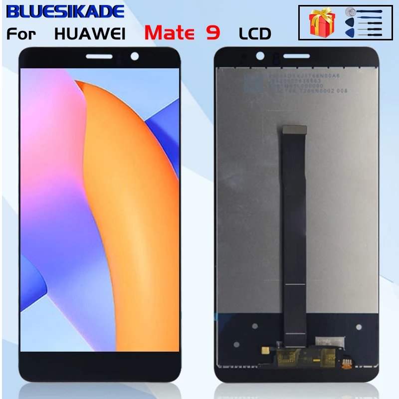 Digitalizador de pantalla táctil de pantalla LCD de 5,9 pulgadas para móvil, piezas de repuesto para Huawei Mate 9 MHA-L09, MHA-L29