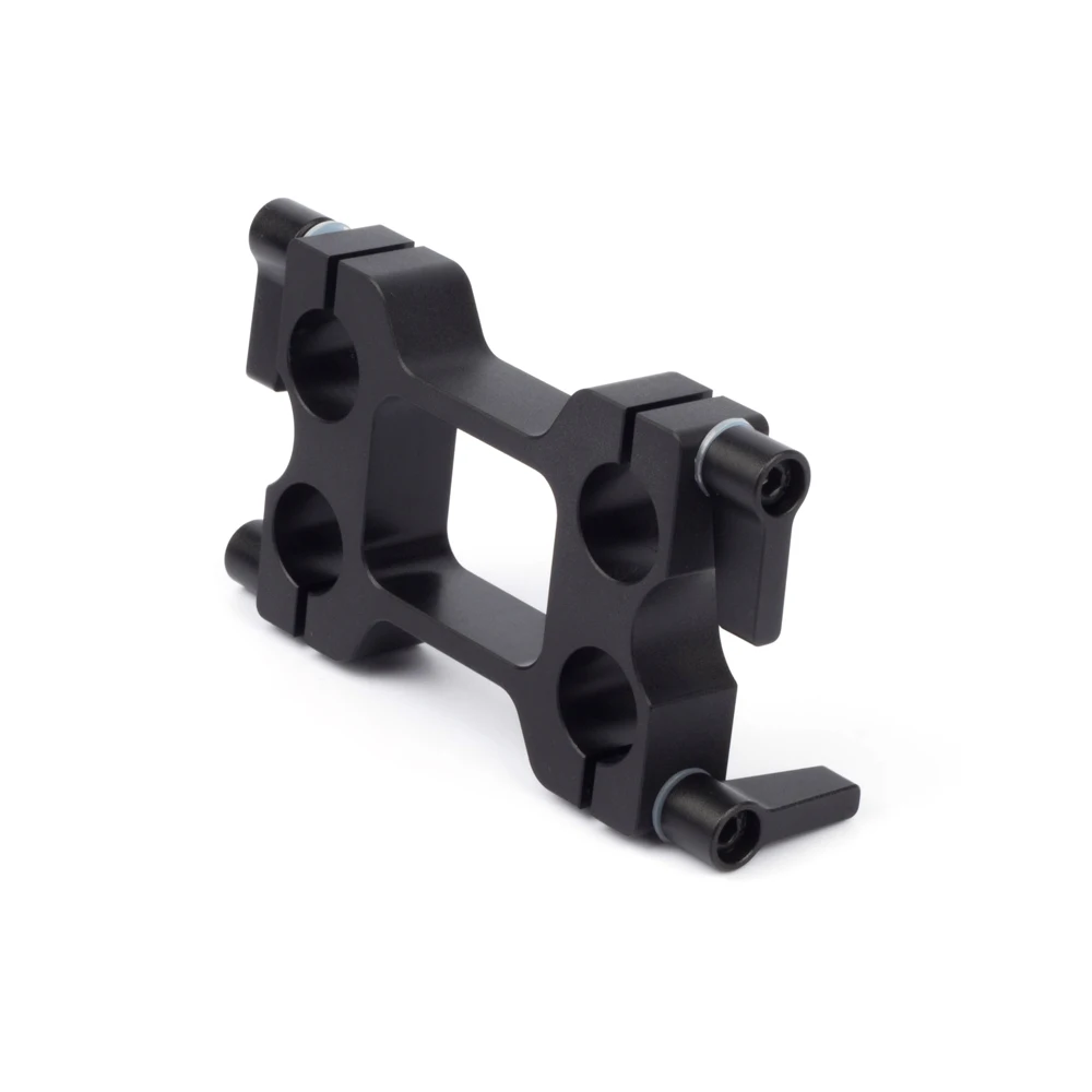 4-Holes 25mm Rising Riser 15mm Rod Clamp fr LWS light Studio Support Rail DSLR Rig Follow Focus 4K 8K Film Camera Photo Tripod