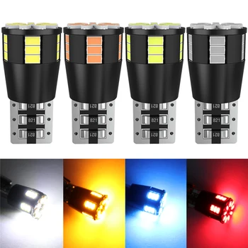 

4pcs W5W LED T10 Canbus Bulbs168 194 For Ford Focus 2 3 Fusion Flex Fiesta Escape C-Max Edge F-150 Car Interior Dome Trunk Light
